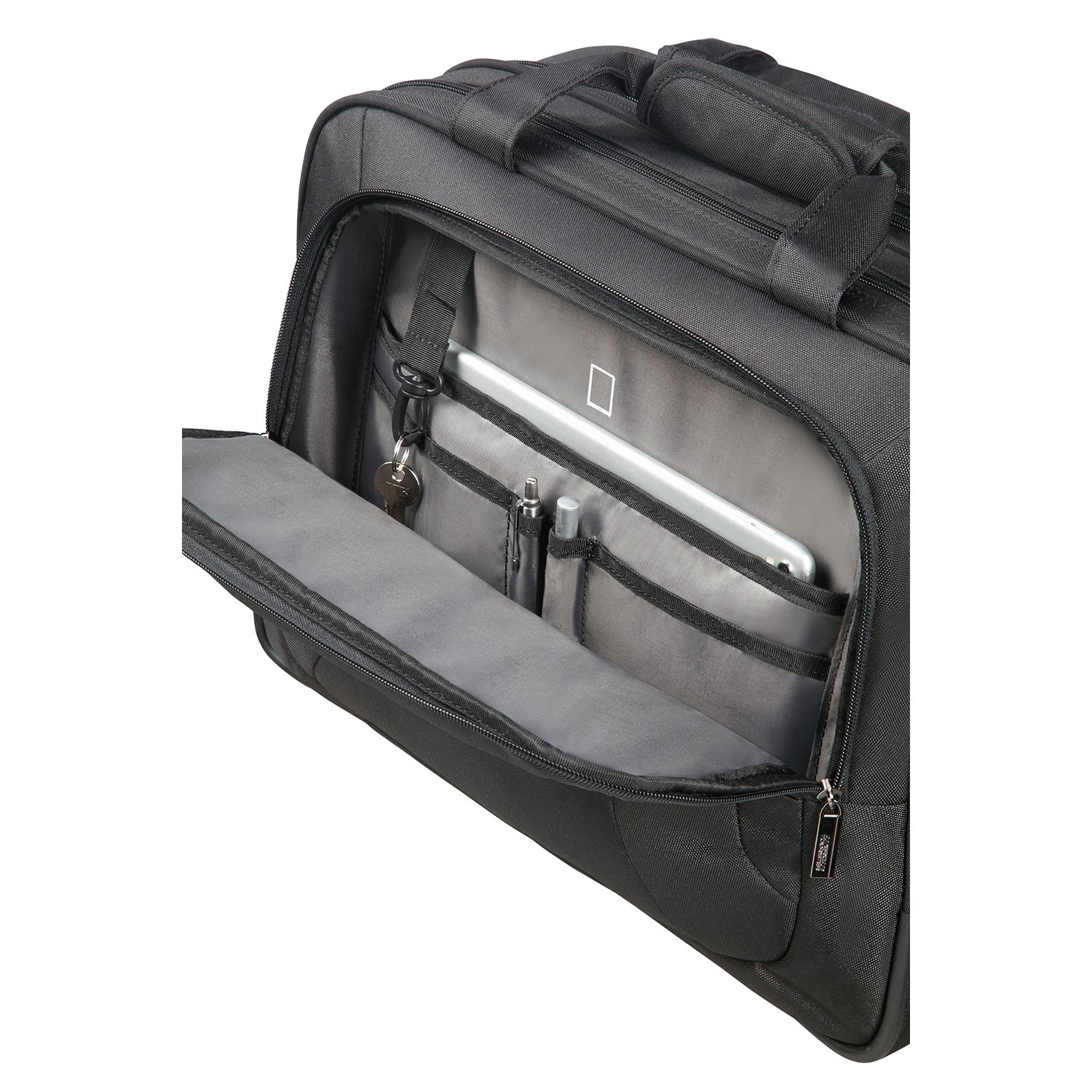 AT WORK-ROLLING TOTE 15.6" S33G-006-SF000*39